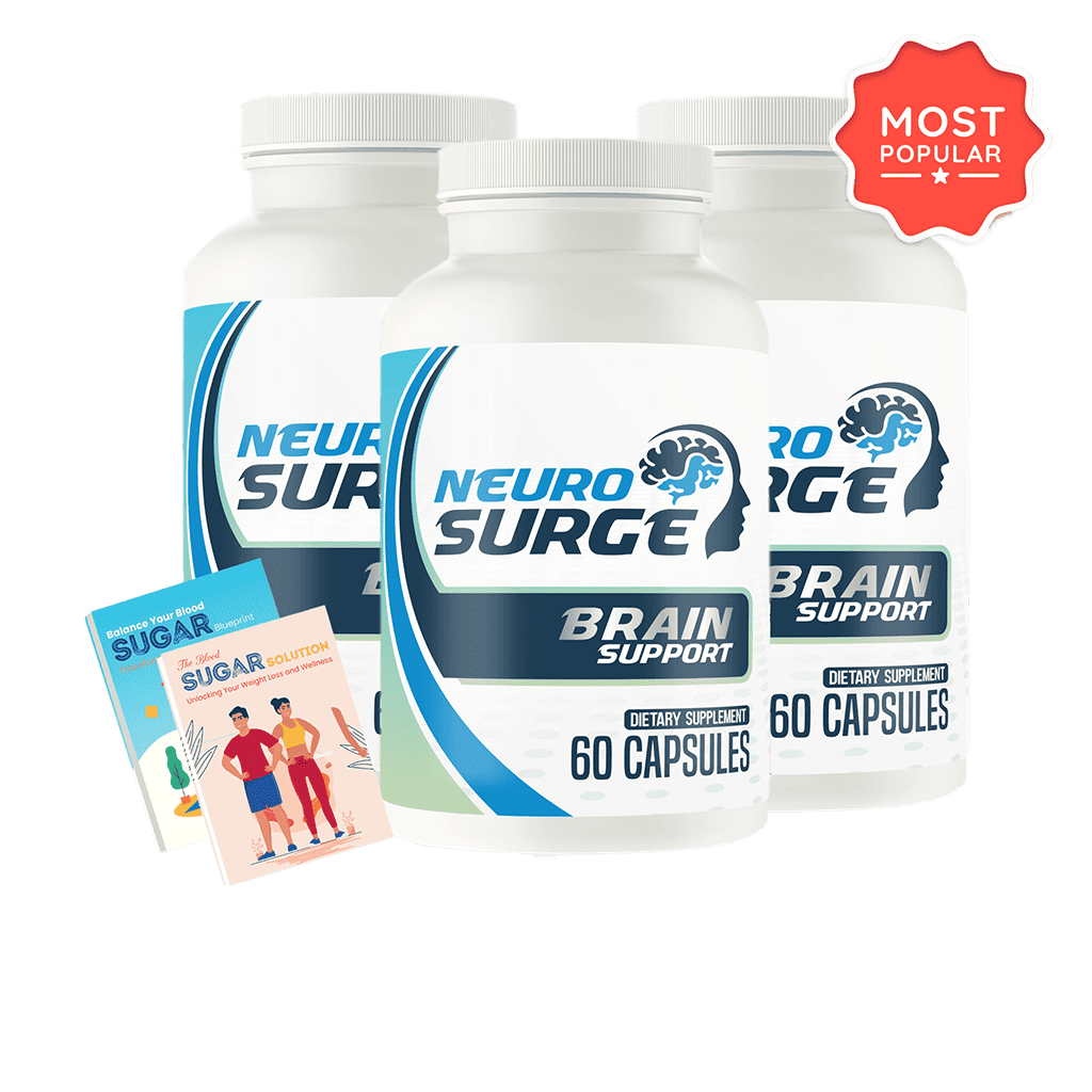 NeuroSurge 3 bottle most popular package